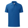 Royal Blue - Front - Fruit Of The Loom Mens Iconic Pique Polo Shirt