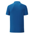 Royal Blue - Back - Fruit Of The Loom Mens Tailored Poly-Cotton Piqu Polo Shirt