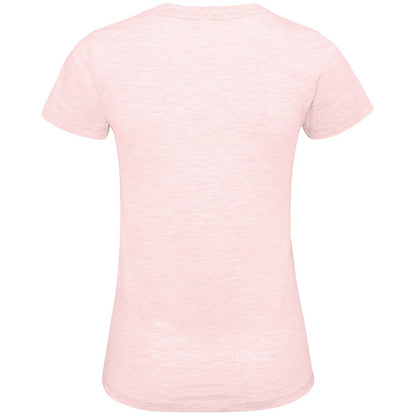 Heather Pink - Back - SOLS Womens-Ladies Regent Fit T-Shirt