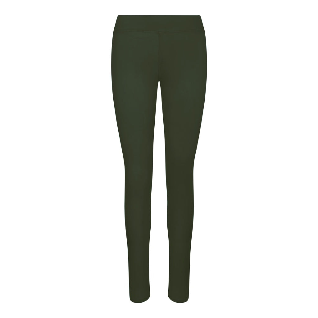 Combat Green - Front - AWDis Just Cool Womens Girlie Workout Leggings