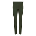 Combat Green - Front - AWDis Just Cool Womens Girlie Workout Leggings