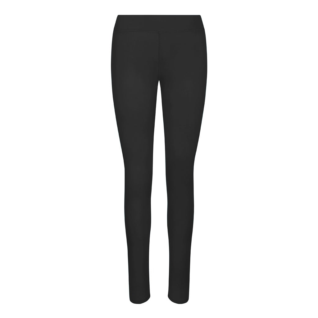 Jet Black - Front - AWDis Just Cool Womens Girlie Workout Leggings