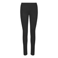 Jet Black - Front - AWDis Just Cool Womens Girlie Workout Leggings