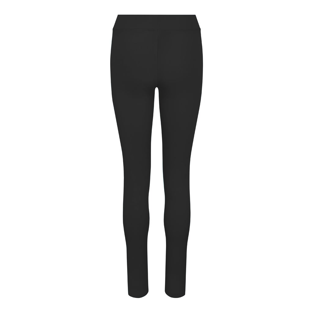 Jet Black - Back - AWDis Just Cool Womens Girlie Workout Leggings