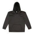 Jet Black - Front - AWDis Just Hoods Kids Sports Polyester Hoodie