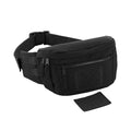 Black - Front - BagBase Molle Utility Waistpack