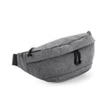 Grey Marl - Front - BagBase Oversized Across Body Bag
