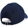 French Navy - Back - Beechfield Authentic 5 Panel Cap