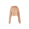Peach - Front - Bella + Canvas Ladies Cropped Hoodie