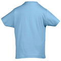 Sky Blue - Back - SOLS Kids Unisex Imperial Heavy Cotton Short Sleeve T-Shirt