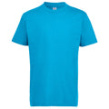 Aqua - Front - SOLS Kids Unisex Imperial Heavy Cotton Short Sleeve T-Shirt