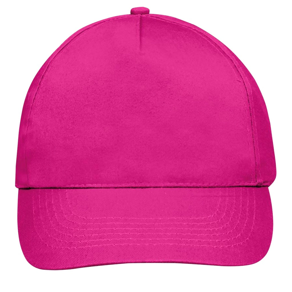 Fuchsia - Side - SOLS Kids Unisex Sunny Baseball Cap