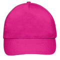 Fuchsia - Side - SOLS Kids Unisex Sunny Baseball Cap