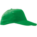 Kelly Green - Front - SOLS Kids Unisex Sunny Baseball Cap