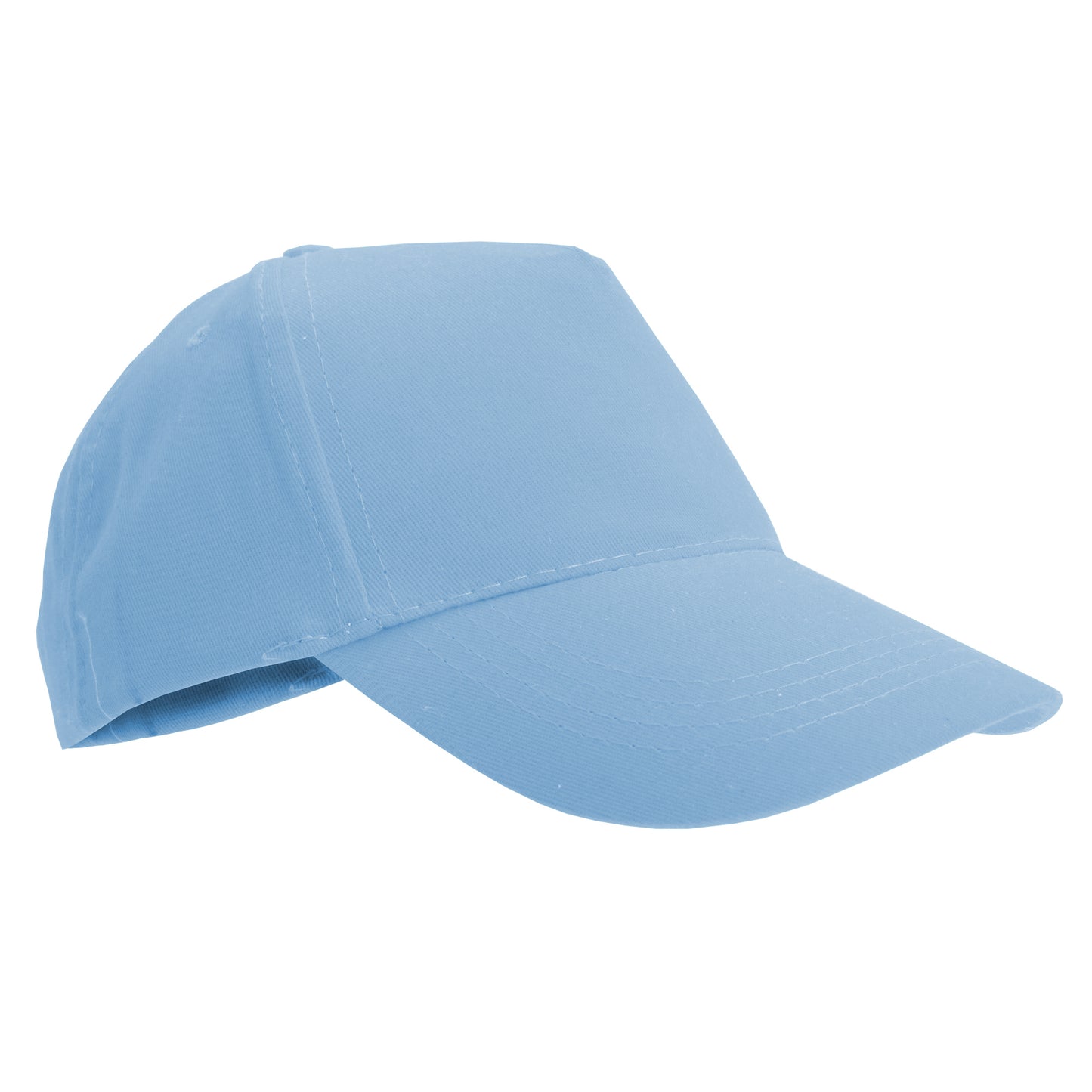 Sky Blue - Front - SOLS Kids Unisex Sunny Baseball Cap