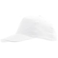 White - Back - SOLS Kids Unisex Sunny Baseball Cap