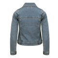 Light Blue Wash - Back - So Denim Ladies Olivia Denim Jacket