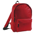 Red - Front - SOLS Kids Rider School Backpack - Rucksack