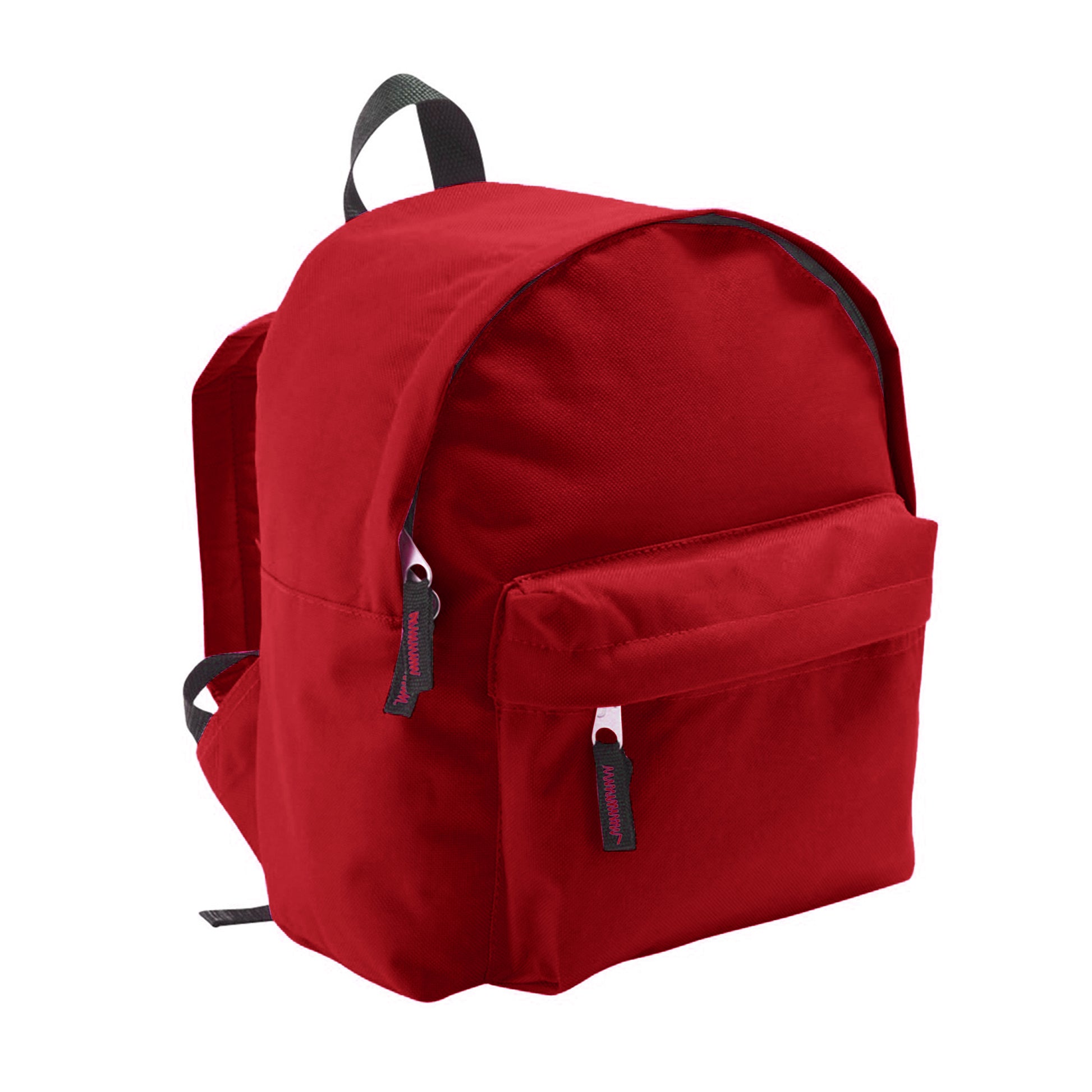 Red - Back - SOLS Childrens-Kids Rider School Backpack