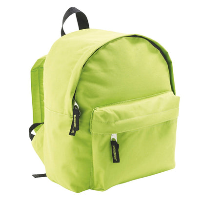 Apple Green - Back - SOLS Childrens-Kids Rider School Backpack