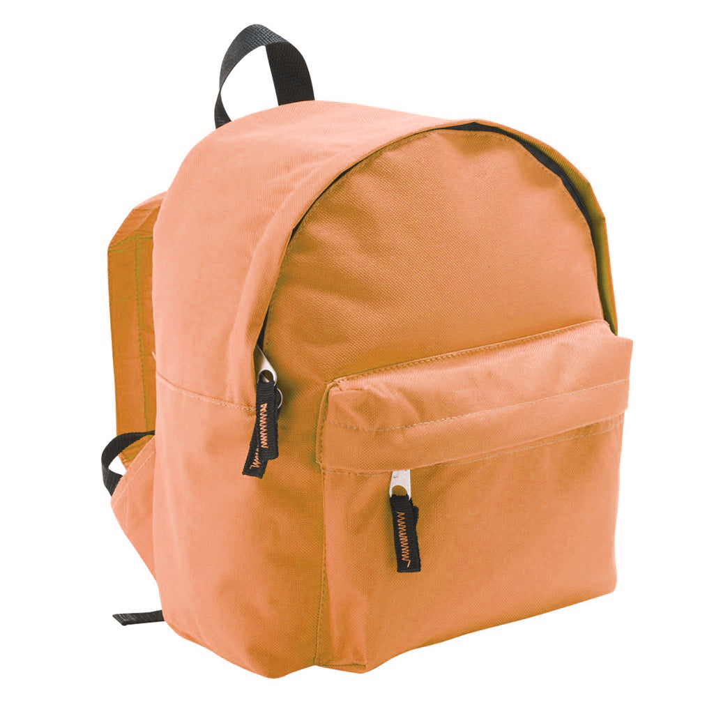 Orange - Front - SOLS Childrens-Kids Rider School Backpack