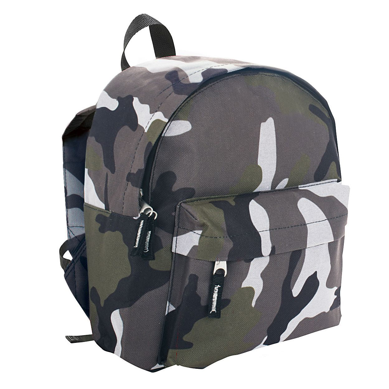 Camouflage - Back - SOLS Childrens-Kids Rider School Backpack