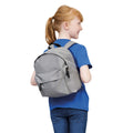 Graphite Grey - Back - SOLS Kids Rider School Backpack - Rucksack