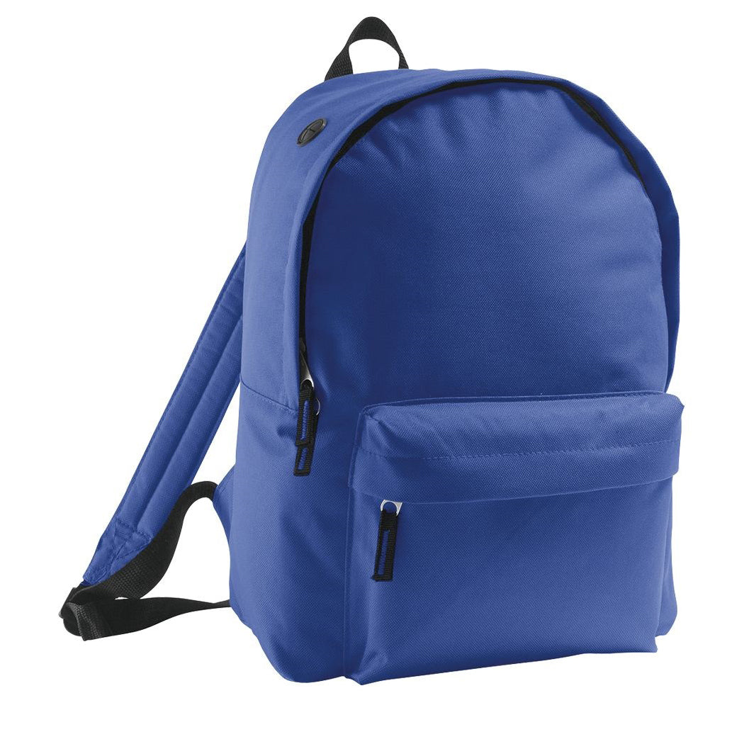 Royal Blue - Front - SOLS Childrens-Kids Rider School Backpack