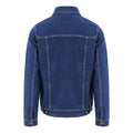 Dark Blue Wash - Back - So Denim Mens Noah Denim Jacket