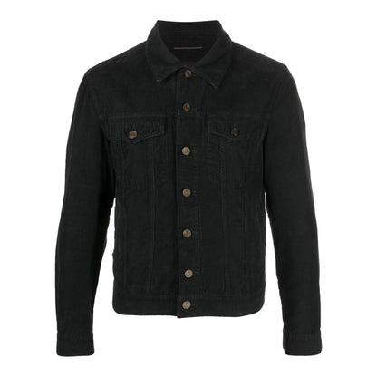 Black - Front - So Denim Mens Noah Denim Jacket