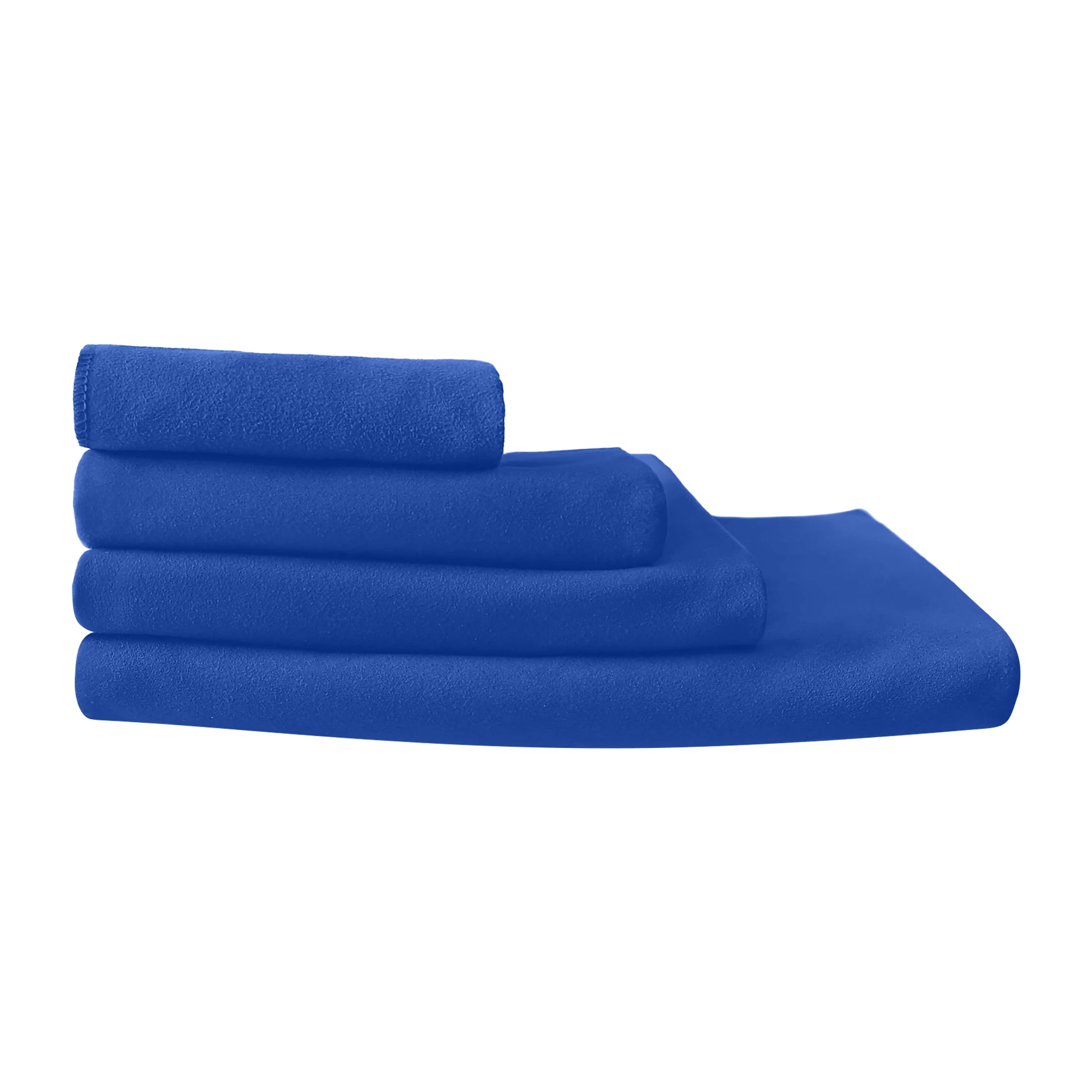 Royal Blue - Back - SOLS Atoll 100 Microfibre Bath Sheet