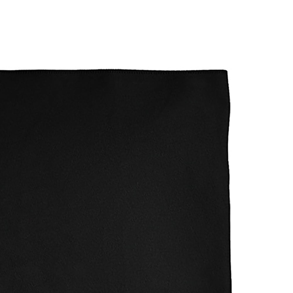 Black - Back - SOLS Atoll 100 Microfibre Bath Sheet