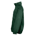 Forest Green - Side - SOLS Kids Unisex Surf Windbreaker Jacket (Water Resistant And Windproof)