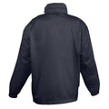 Navy - Back - SOLS Kids Unisex Surf Windbreaker Jacket (Water Resistant And Windproof)