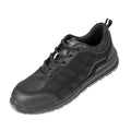 Black - Front - Result Work-Guard Unisex All Black Safety Trainers