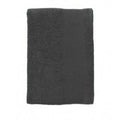 Dark Grey - Back - SOLS Island 100 Bath Sheet - Towel (100 X 150cm)