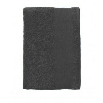 Dark Grey - Back - SOLS Island 100 Bath Sheet - Towel (100 X 150cm)