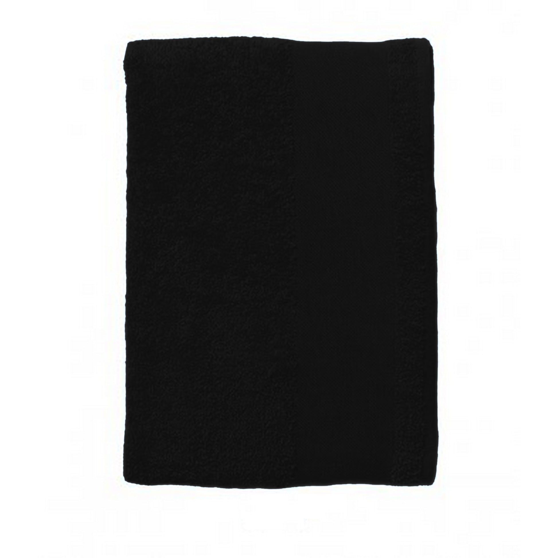 Black - Back - SOLS Island 100 Bath Sheet - Towel (100 X 150cm)