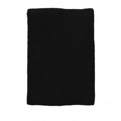 Black - Back - SOLS Island 100 Bath Sheet - Towel (100 X 150cm)