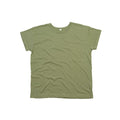 Olive - Front - Mantis Womens-Ladies The Boyfriend T Shirt
