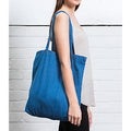 Denim Blue - Back - Mantis Denim Tote Bag