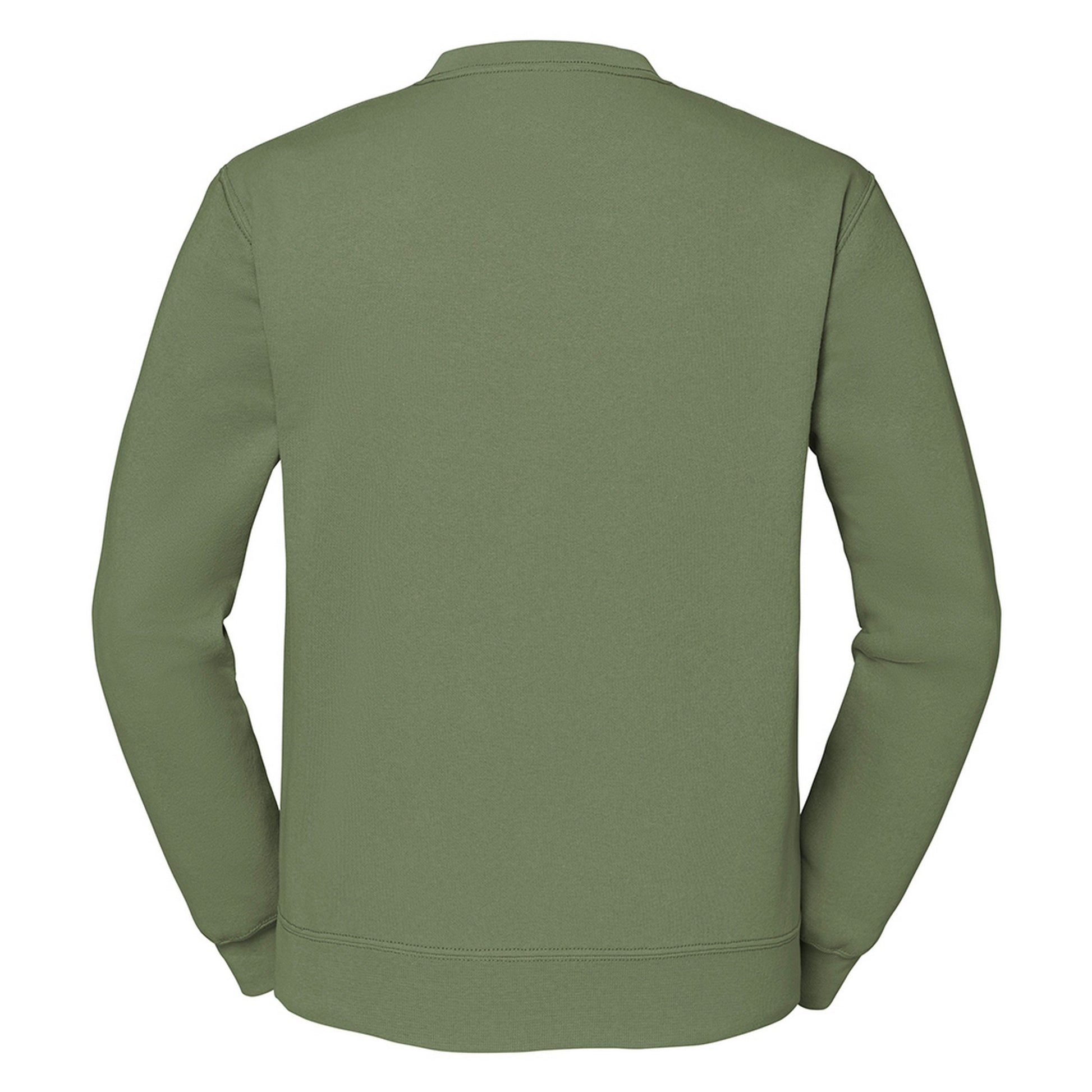 Classic Olive - Back - Fruit Of The Loom Mens Classic Drop Shoulder Sweatshirt