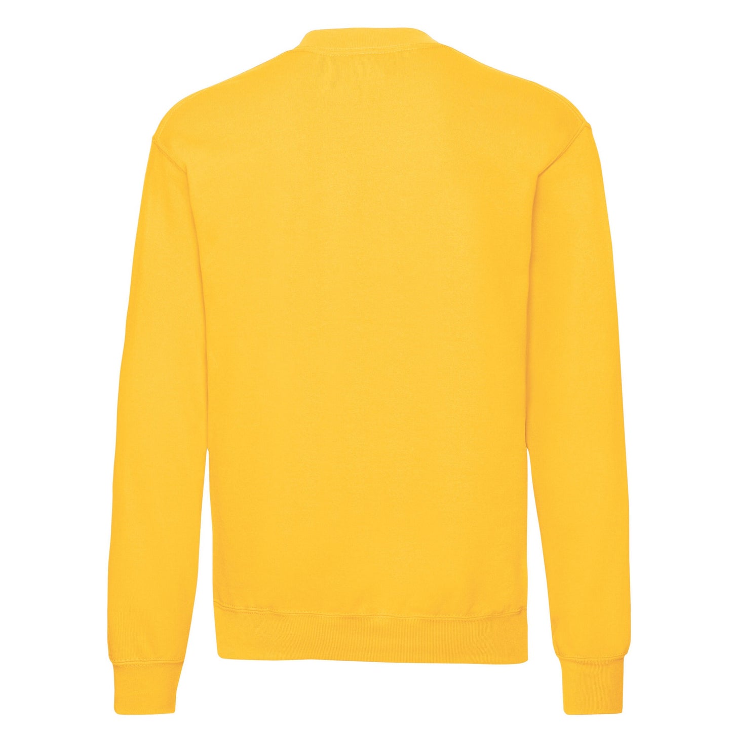 Sunflower - Back - Fruit Of The Loom Mens Classic Drop Shoulder Sweatshirt