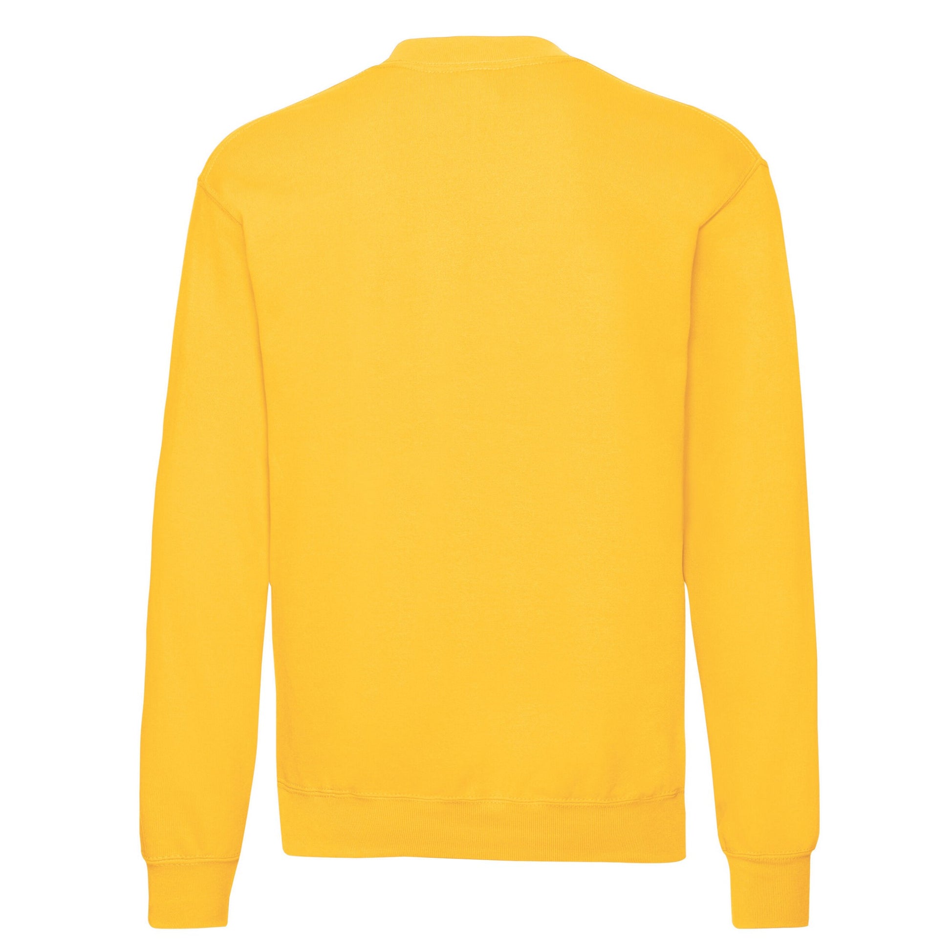 Sunflower - Back - Fruit Of The Loom Mens Classic Drop Shoulder Sweatshirt