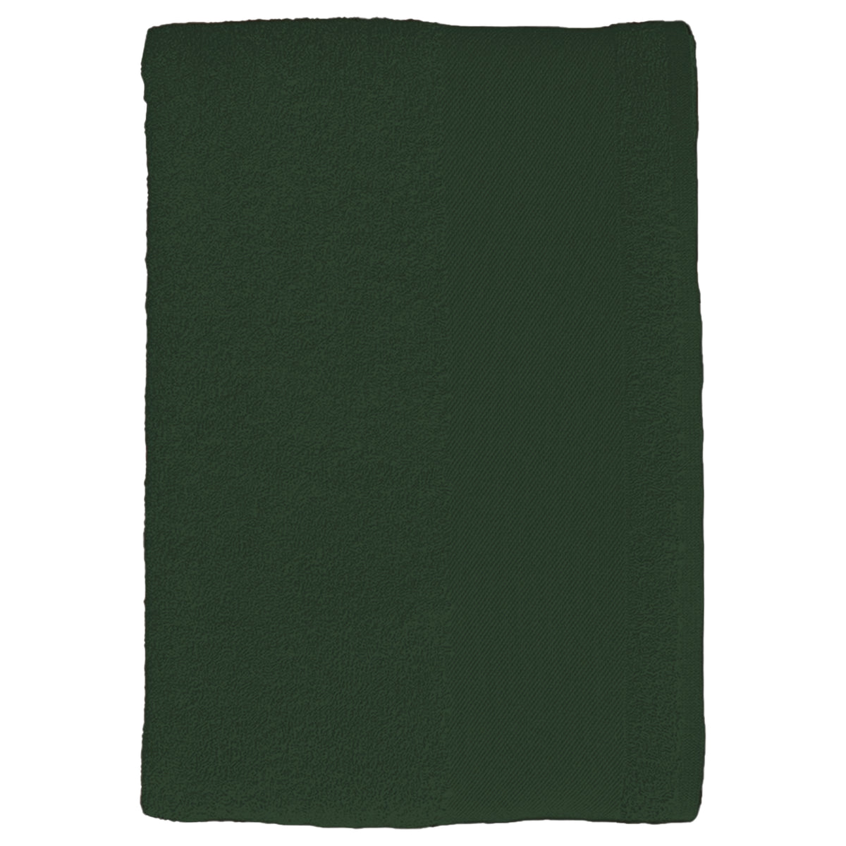 Bottle Green - Back - SOLS Island Guest Towel (30 X 50cm)