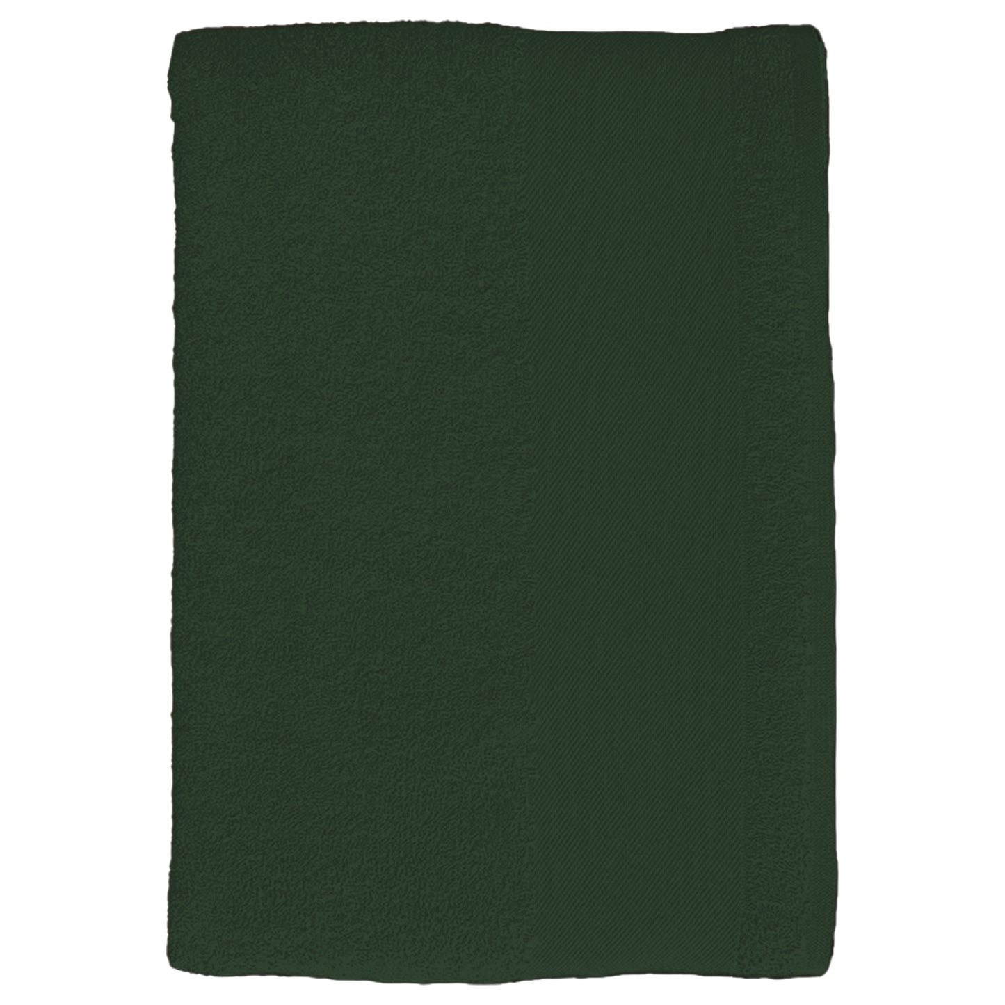 Bottle Green - Back - SOLS Island Guest Towel (30 X 50cm)