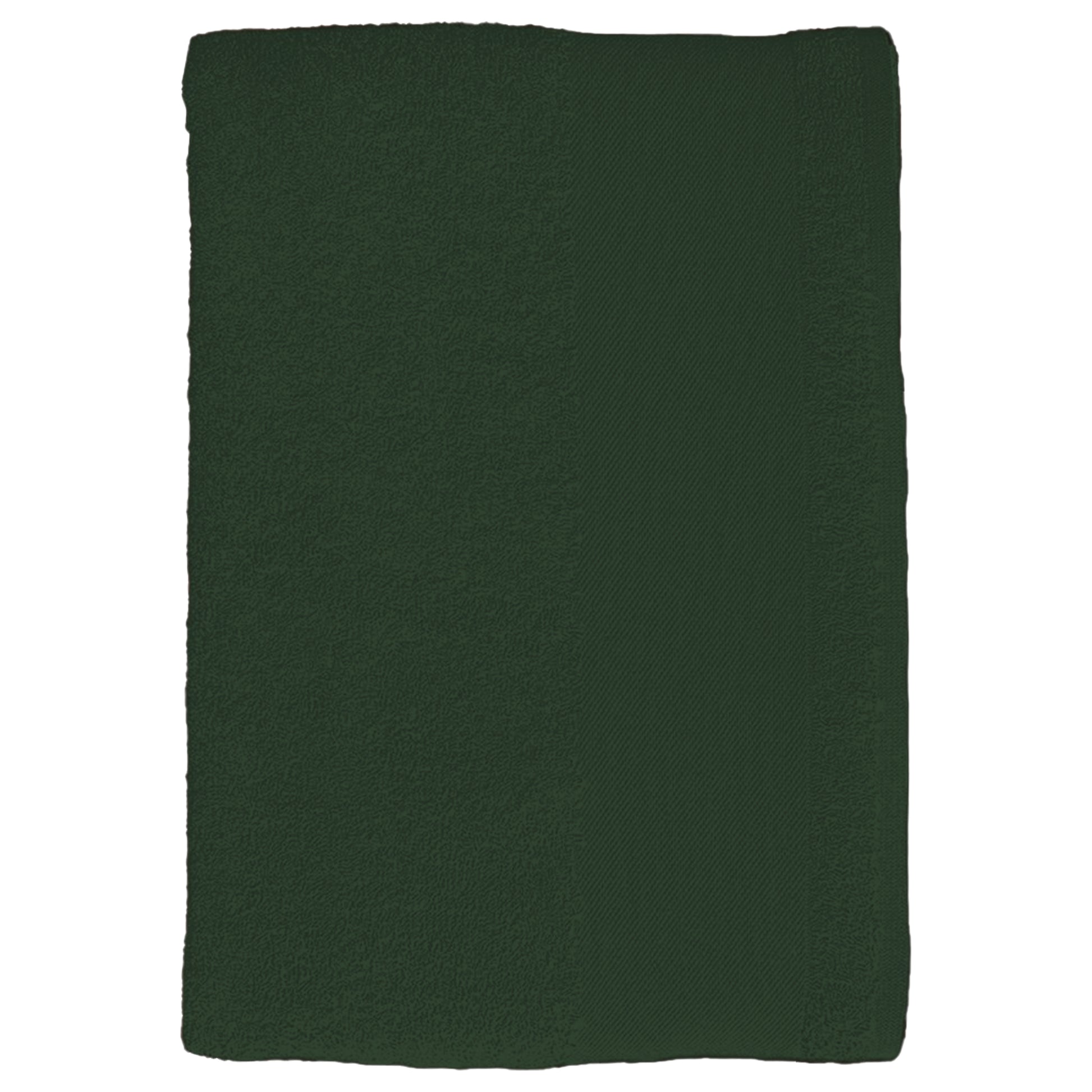 Bottle Green - Back - SOLS Island Guest Towel (30 X 50cm)
