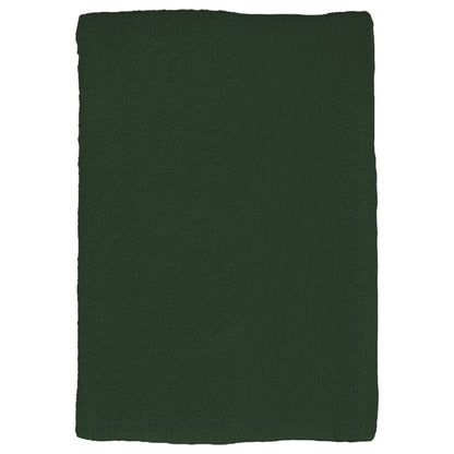 Bottle Green - Back - SOLS Island Guest Towel (30 X 50cm)