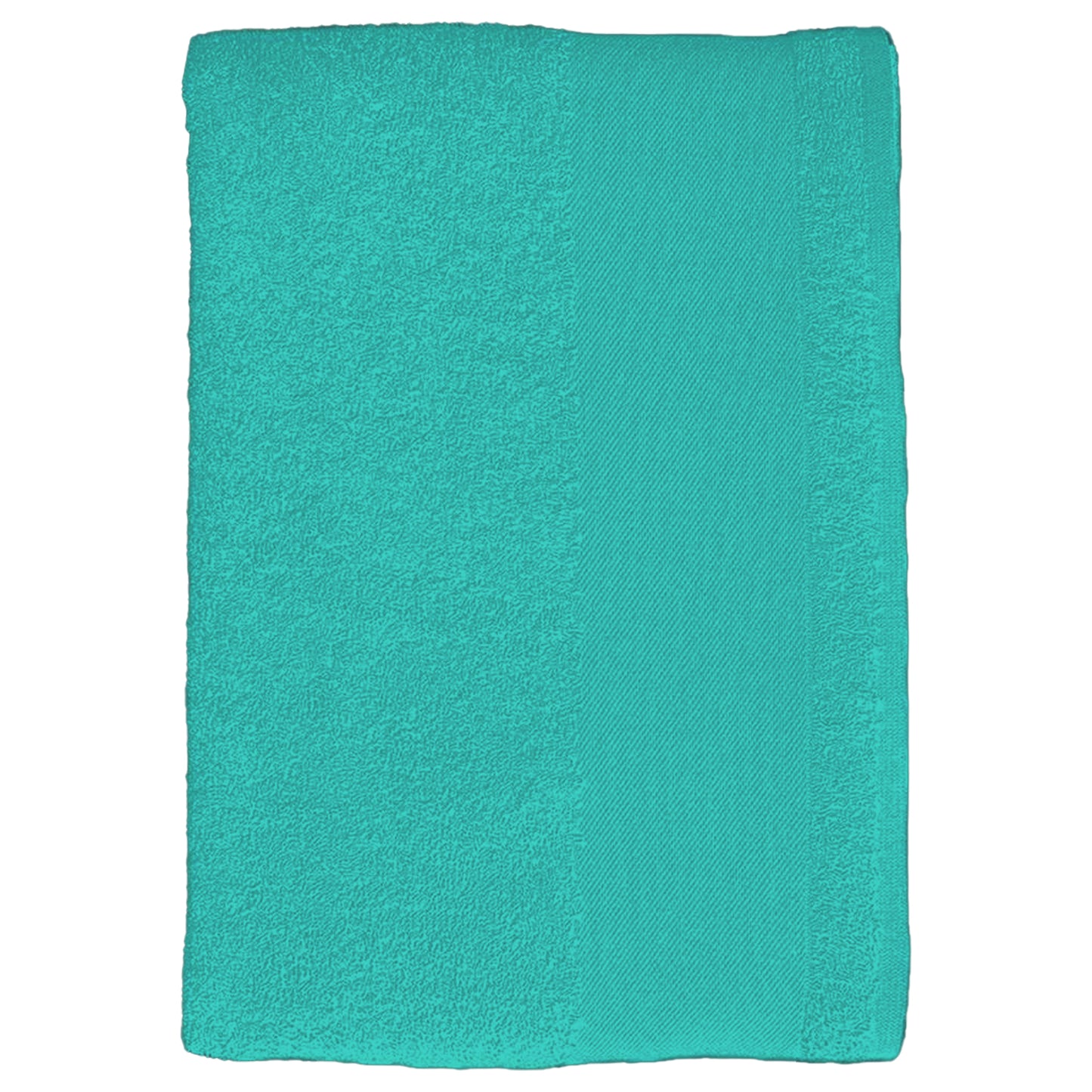 Turquoise - Back - SOLS Island Guest Towel (30 X 50cm)