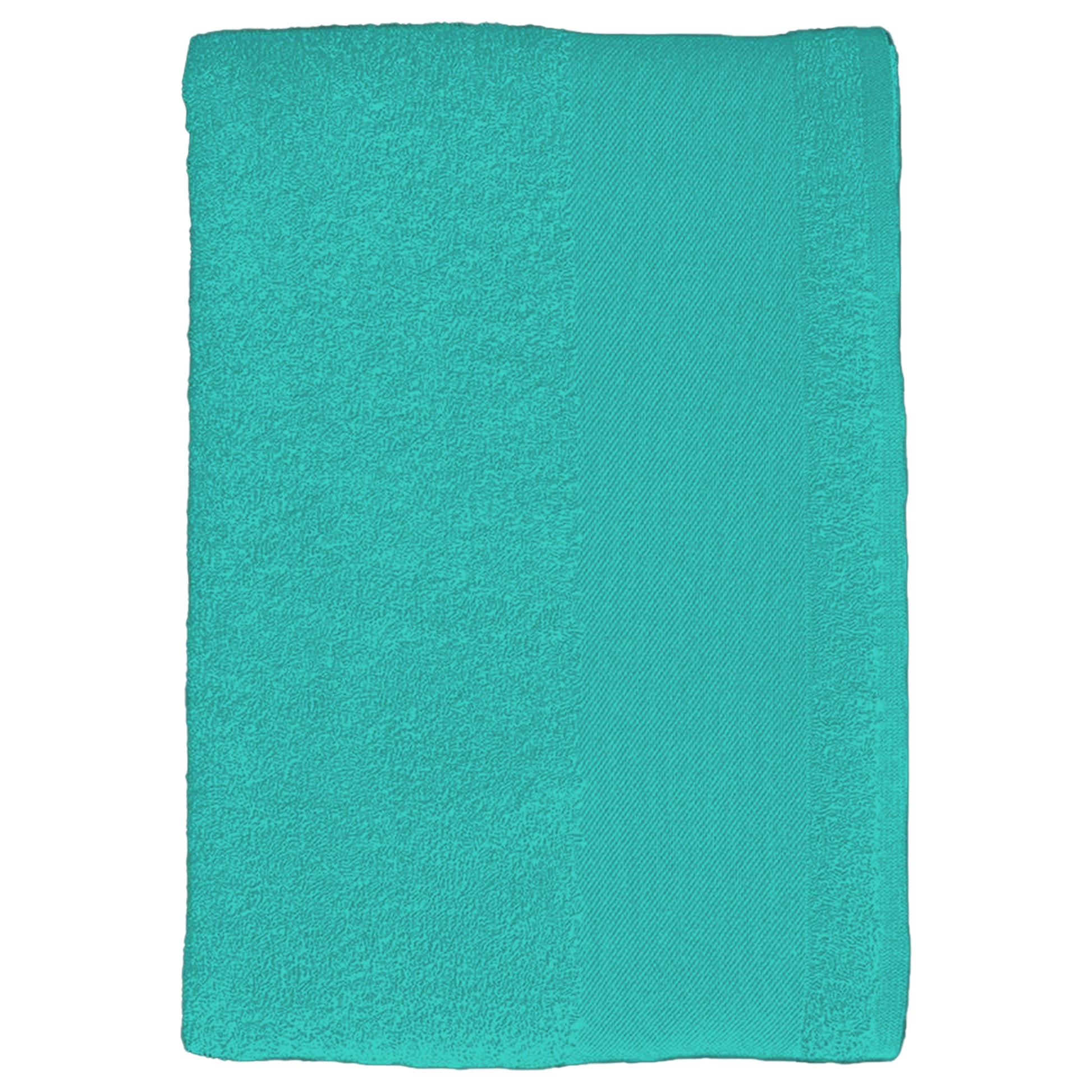Turquoise - Back - SOLS Island Guest Towel (30 X 50cm)